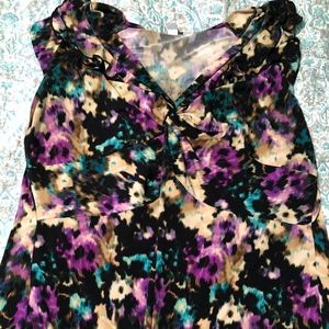 CJ Banks Floral Tank